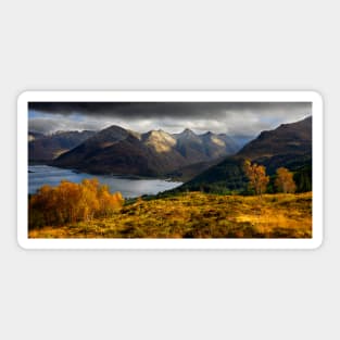 Autumn in Kintail Sticker